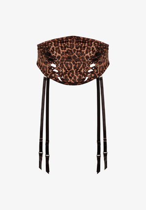 Hunkemöller, HUNKEMÖLLER WASPIE QUINN - Porte-jarretelles - brown