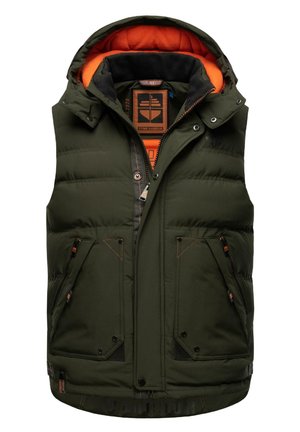 STONE HARBOUR EGOOR - Vest - olive