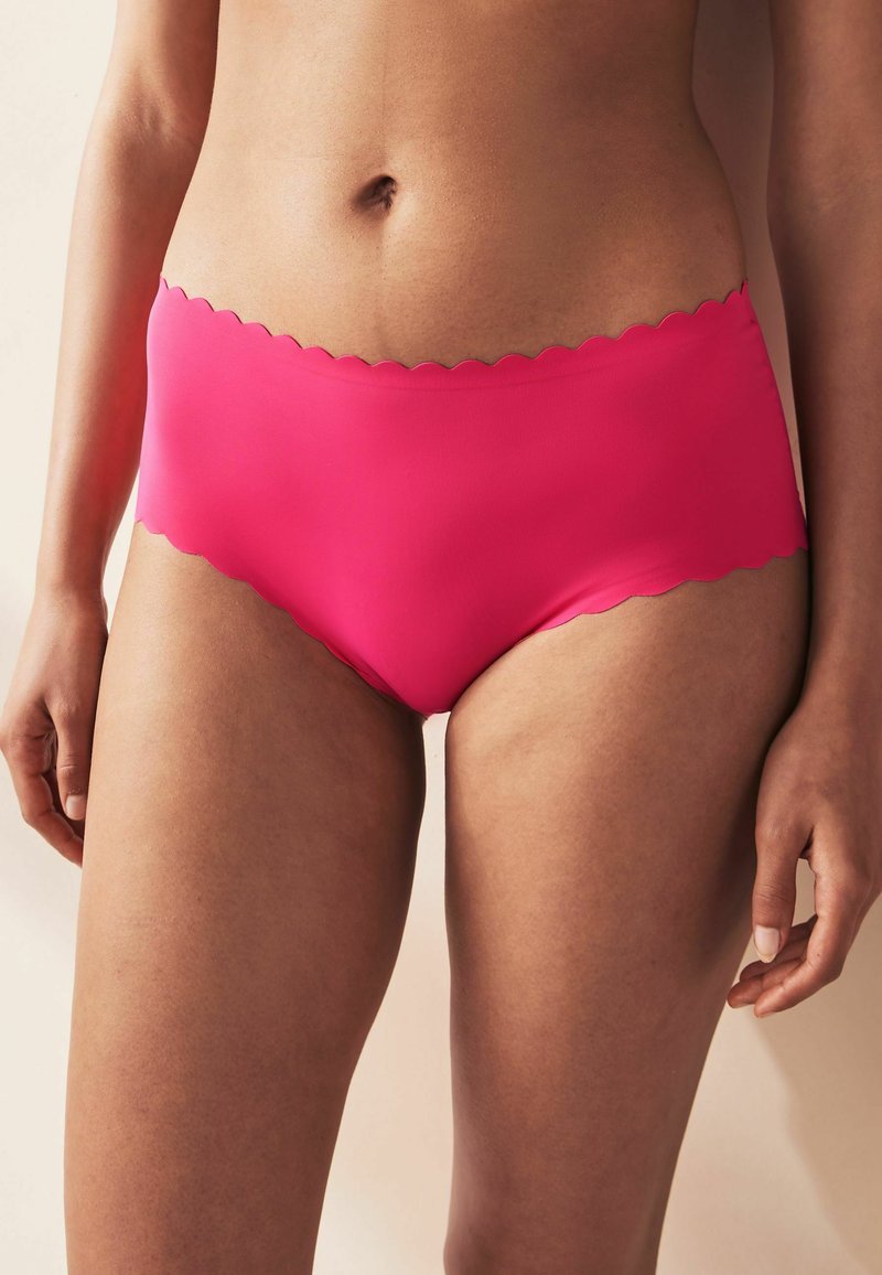 Next MIDI SCALLOP EDGE NO VPL KNICKERS - Alushousut - pink
