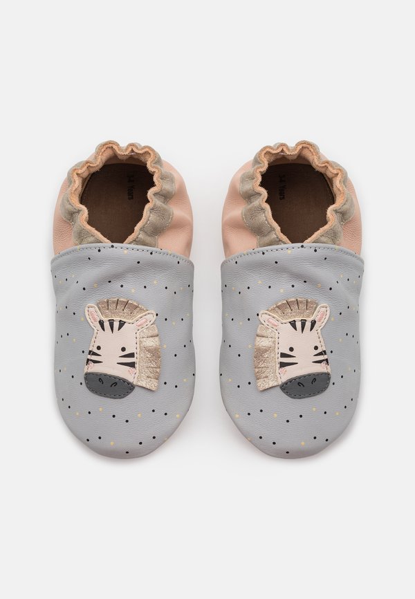 CUTE ZEBRA - Lauflernschuh - gris rose