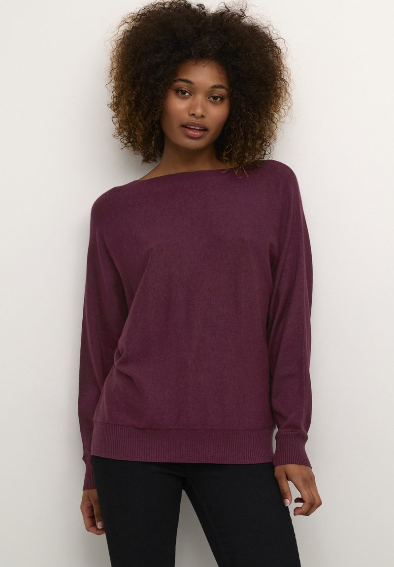 Culture ANNEMARIE BATWING - Pulover - winetasting melange