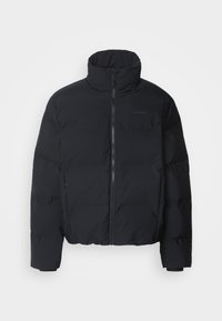 CROPPED SEAMLESS PUFFER JACKET - Veste d'hiver - black