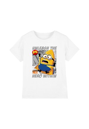 Universal Studios, DESPICABLE ME 4/SUPER ANNOYING COMIC UNISEX - Print T-shirt - white