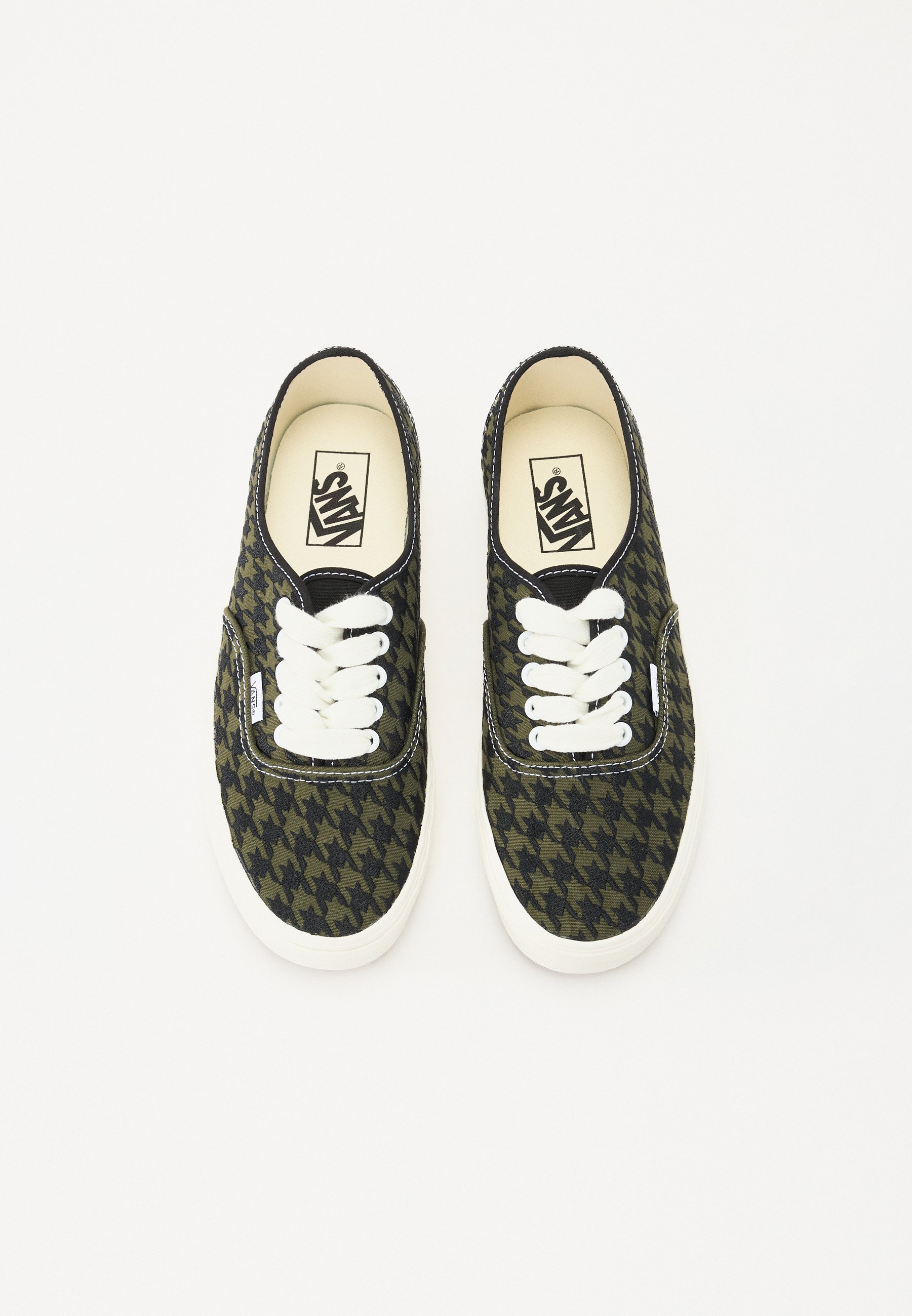 Vans AUTHENTIC UNISEX - Trainers - houndstooth olive/olive