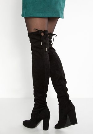 Botas de tacón - black