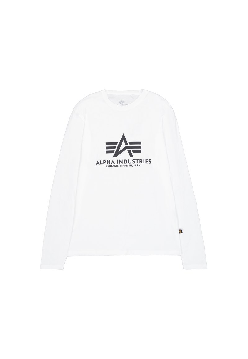 Alpha Industries Topper langermet - white/hvit - Zalando.no