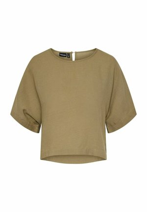 Pieces MADDIE - Camicetta - verde militare