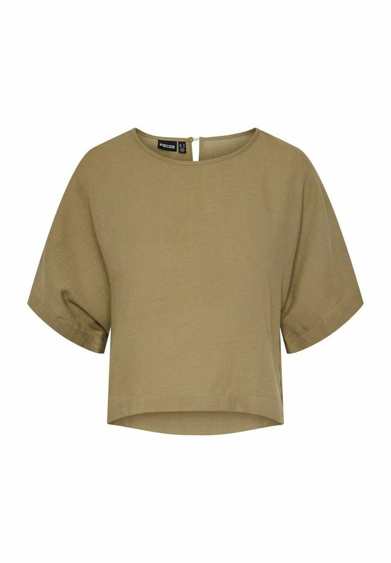 Pieces MADDIE - Camicetta - verde militare