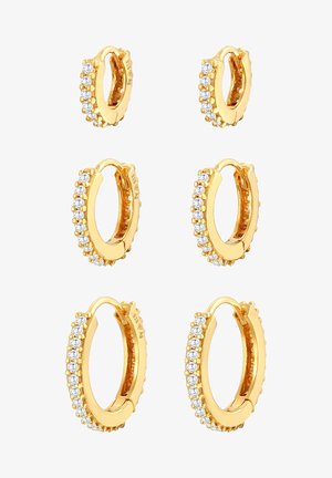 Elli 3 PACK BASIC - Ohrringe - gold-coloured