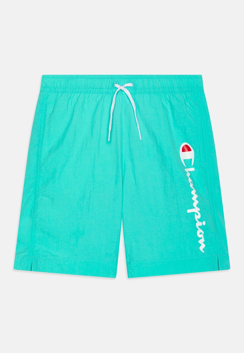 Champion - LARGE LOGO - Zwemshorts - turquoise, Vergroten