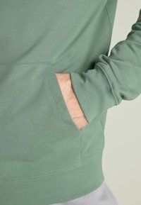 Next LIGHTWEIGHT HOODIE - Sweatjakke - mottled dark green