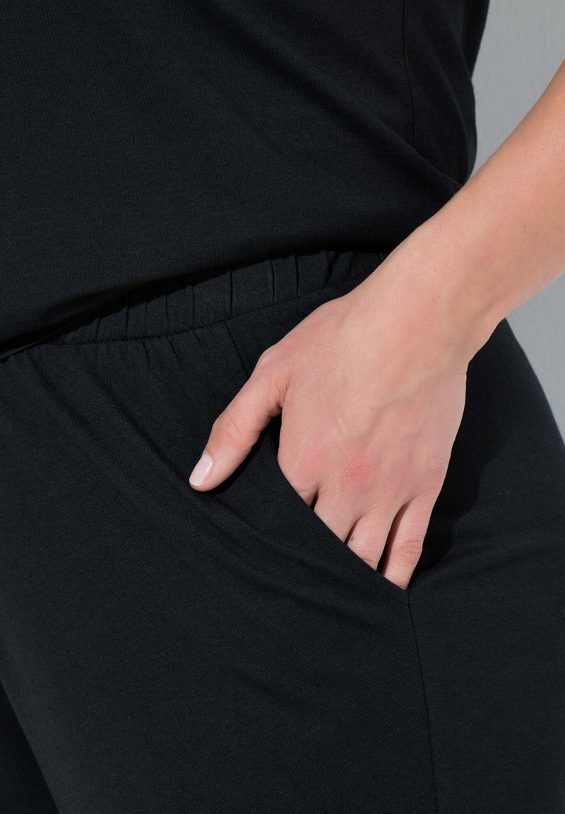 Bigshirts, 2er-Pack, Blüten, Rundhals, Halbarm, bleu | Ulla Popken