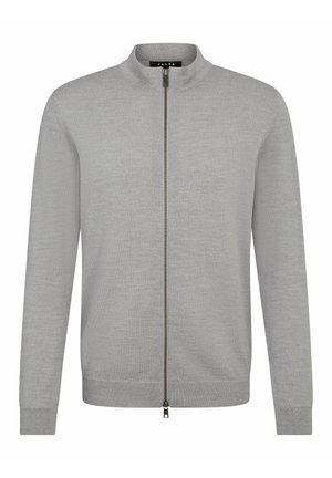 Basic New Merino Zip - Vest - light grey