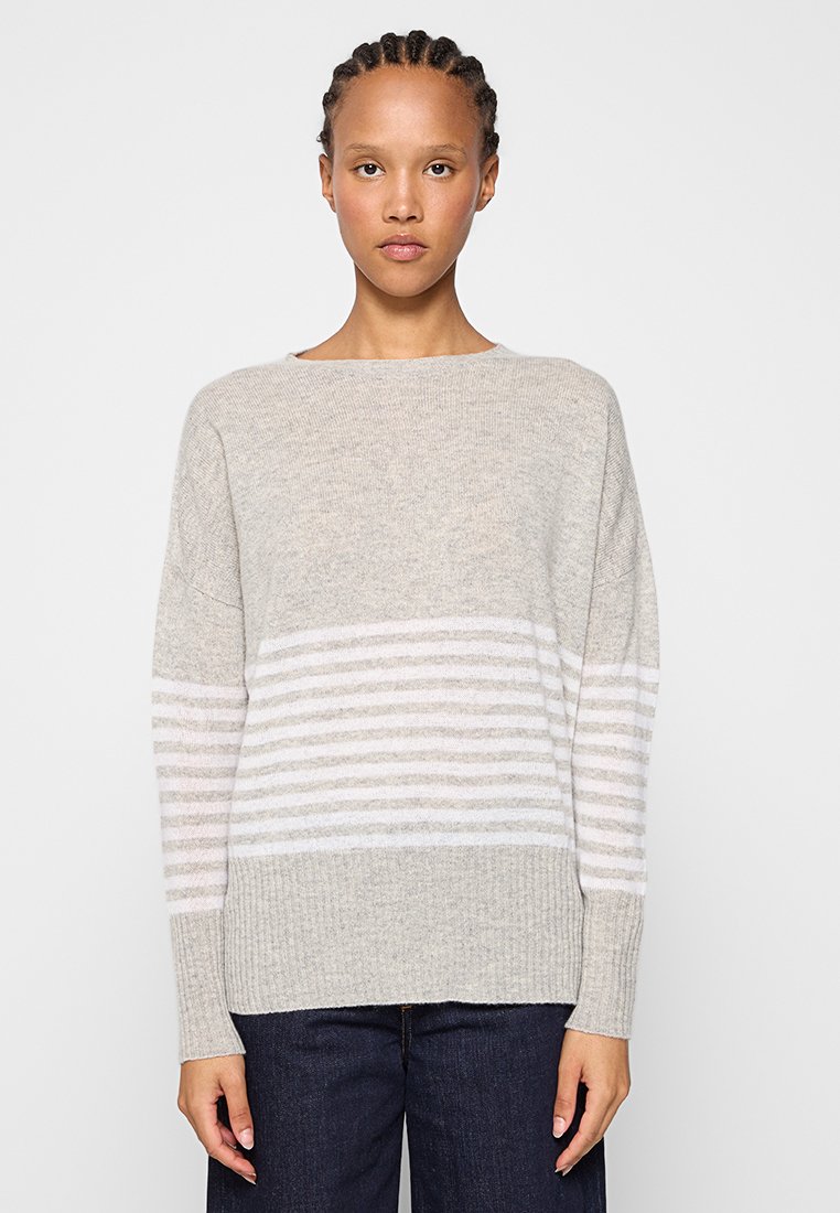 Cashmere Sweet Cashmere Trui lichtgrijs