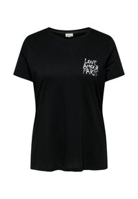 CARCRUZ  - T-shirt imprimé - black