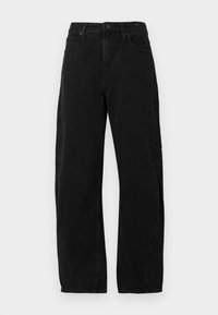 CURVY BARREL CARTELLI - Tiesaus kirpimo džinsai - black wash
