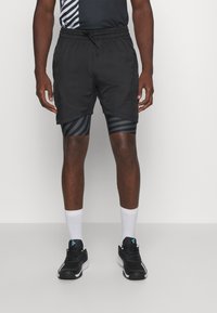 adidas Performance 2-IN-1 PRO - Pantalón corto de deporte - black/grey six