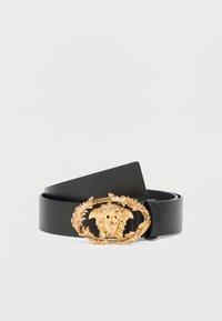 BELT UNISEX - Belt - black/gold-coloured