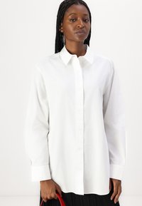 Samsøe Samsøe LOVAR SHIRT - Πουκαμίσα με κουμπιά - white