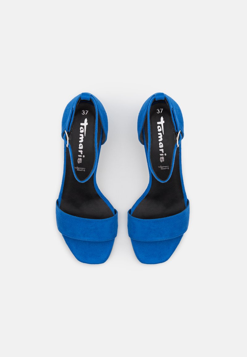 Damen Riemchensandalen | Tamaris Riemensandalette cobalt blue/blau - QS86757 Damen Riemchensandalen | Tamaris Riemensandalette cobalt blue/blau - QS86757
