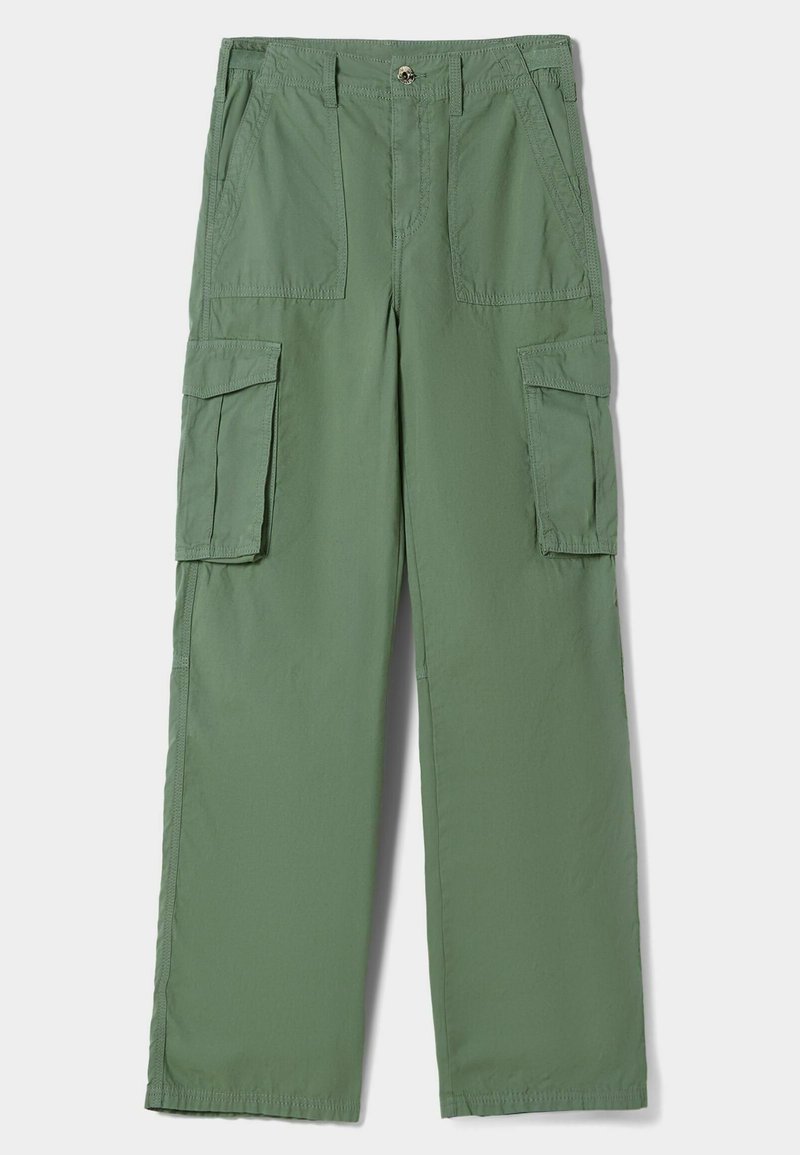 Bershka Cargobroek kaki Bershka Cargobroek kaki