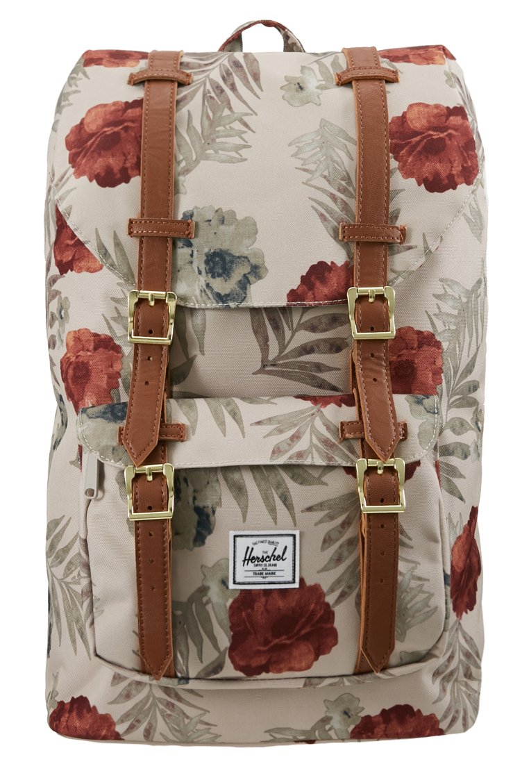 Herschel LITTLE AMERICA Tagesrucksack beigemarron Herschel LITTLE AMERICA Tagesrucksack beigemarron