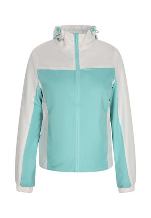 DreiMaster, DREIMASTER JACKET - Lichte jas - türkis weiss