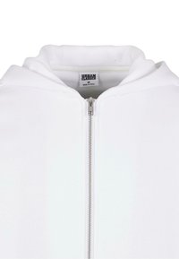 Urban Classics Sudadera con cremallera - white