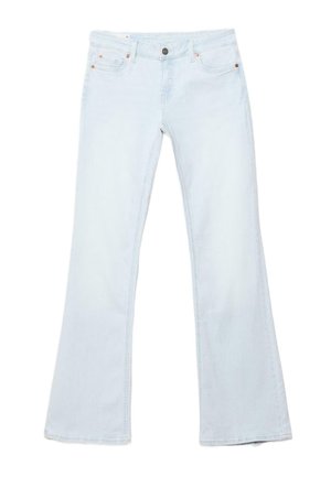 Stradivarius, D67 SLIM FIT BOOT-CUT JEANS 04867150 - Jean bootcut - mottled light blue