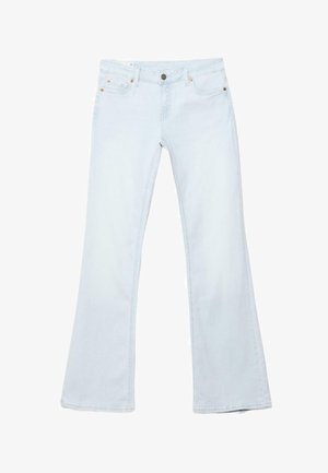 Stradivarius, D67 SLIM FIT BOOT-CUT JEANS 04867150 - Jean bootcut - mottled light blue