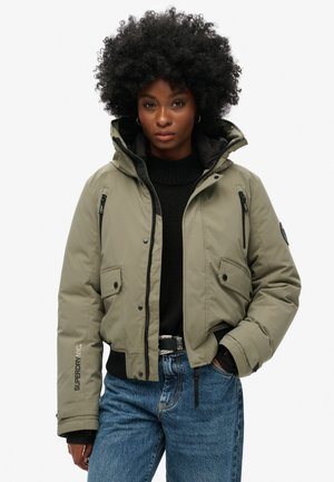 Veste d'hiver - dusty olive green