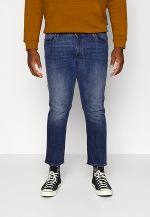 Jack & Jones JJIGLENN JJORIGINAL  - Prigludę džinsai - blue denim