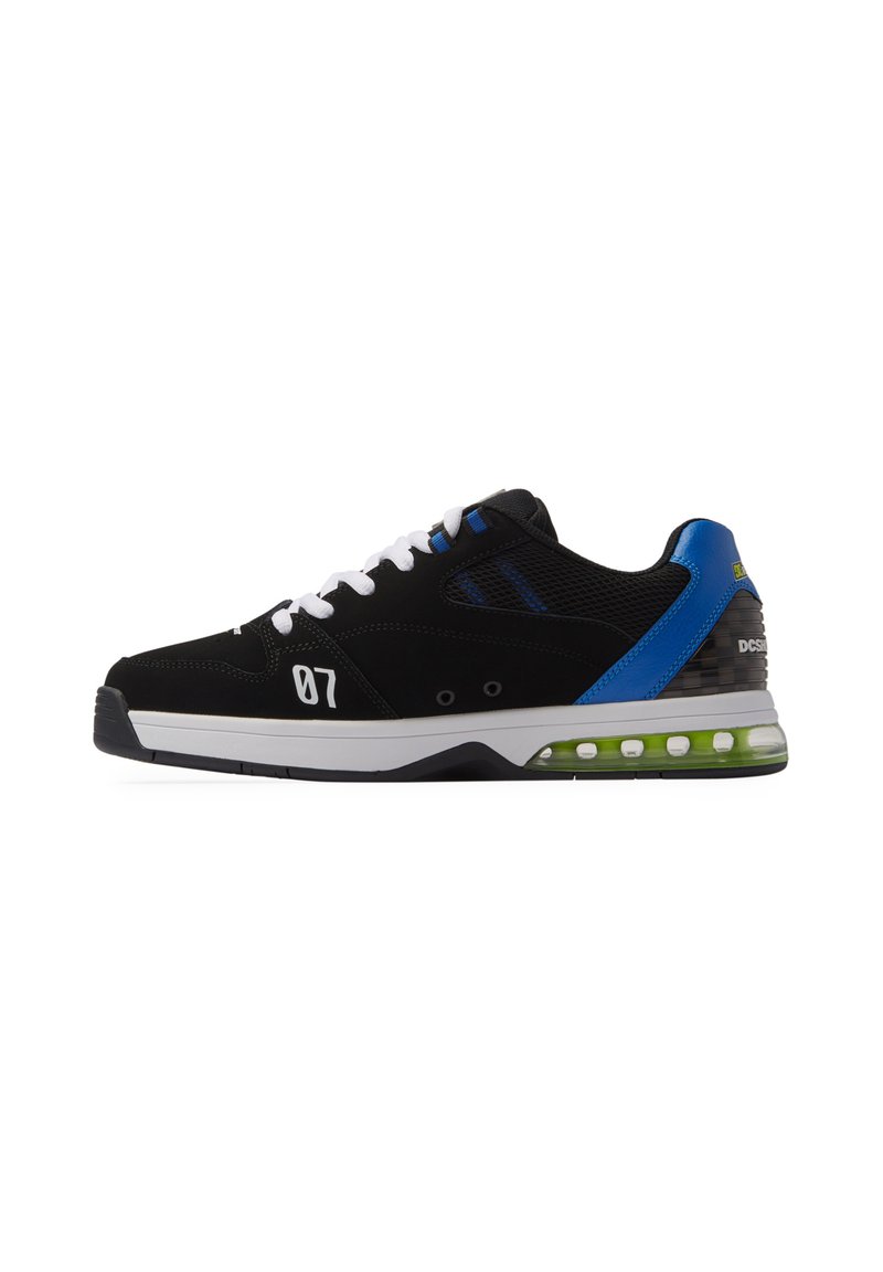 DC Shoes Tenisice - black blue white combo