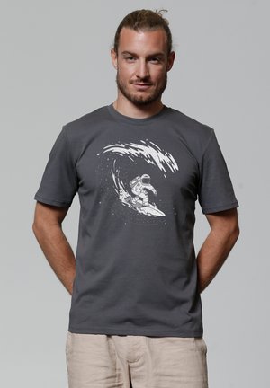 T-Shirt print - anthracite