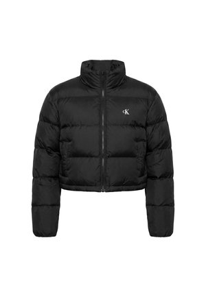 Calvin Klein Jeans, ESSENTIAL CROP PUFFER - Χειμωνιάτικο μπουφάν - black