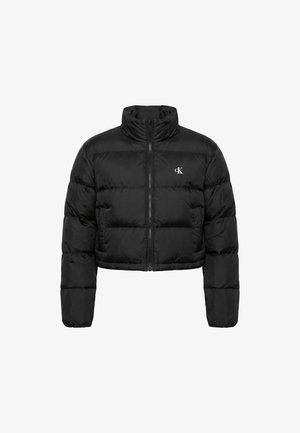 Calvin Klein Jeans, ESSENTIAL CROP PUFFER - Χειμωνιάτικο μπουφάν - black