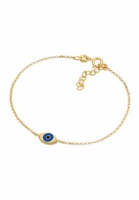 Elli EVIL EYE SYMBOL EMAILLE - Armband - gold-coloured