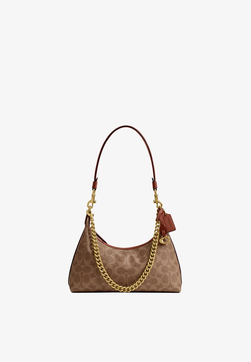 COACH SIGNATURE JULIET SHOULDER - Sac à main - tan