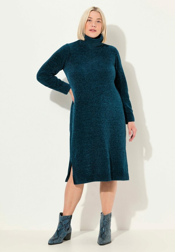 TURTLENECK  - Strickkleid - teal