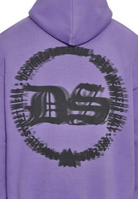 Dropsize HEAVY BLURRED LOGO - Felpa con cappuccio - washedpurple