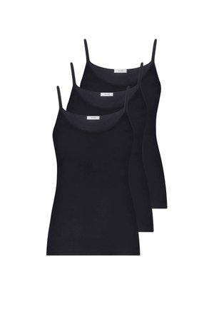 3 PACK - Maglietta intima - nero