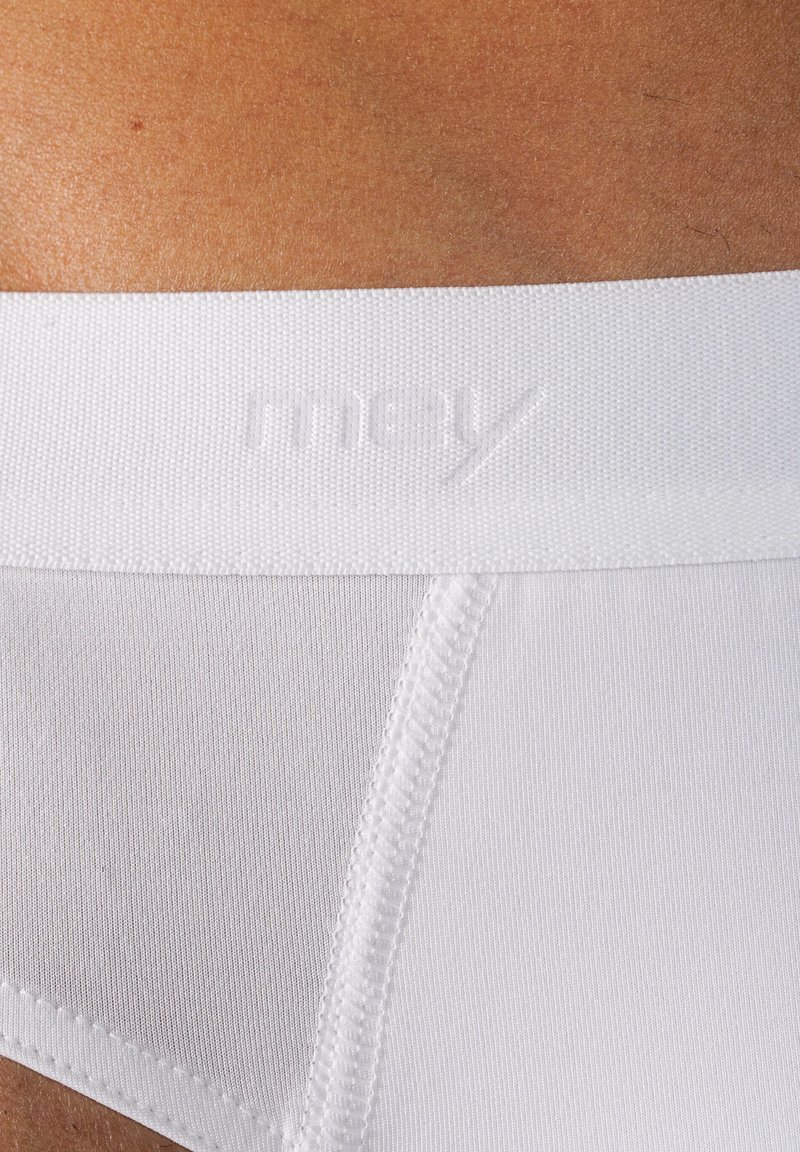 Herren Unterhosen | mey JAZZPANTS SERIE COOL Slip weiss/weiß - CQ14609 Herren Unterhosen | mey JAZZPANTS SERIE COOL Slip weiss/weiß - CQ14609
