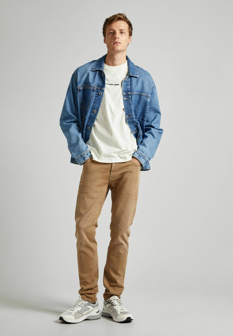 Pepe Jeans Straight leg jeans kaki Pepe Jeans Straight leg jeans kaki