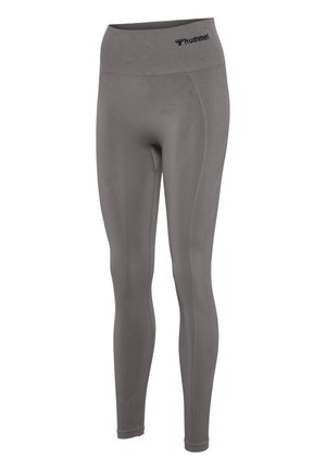 TIF SEAMLESS HIGH WAIST  - Tights - charcoal grey