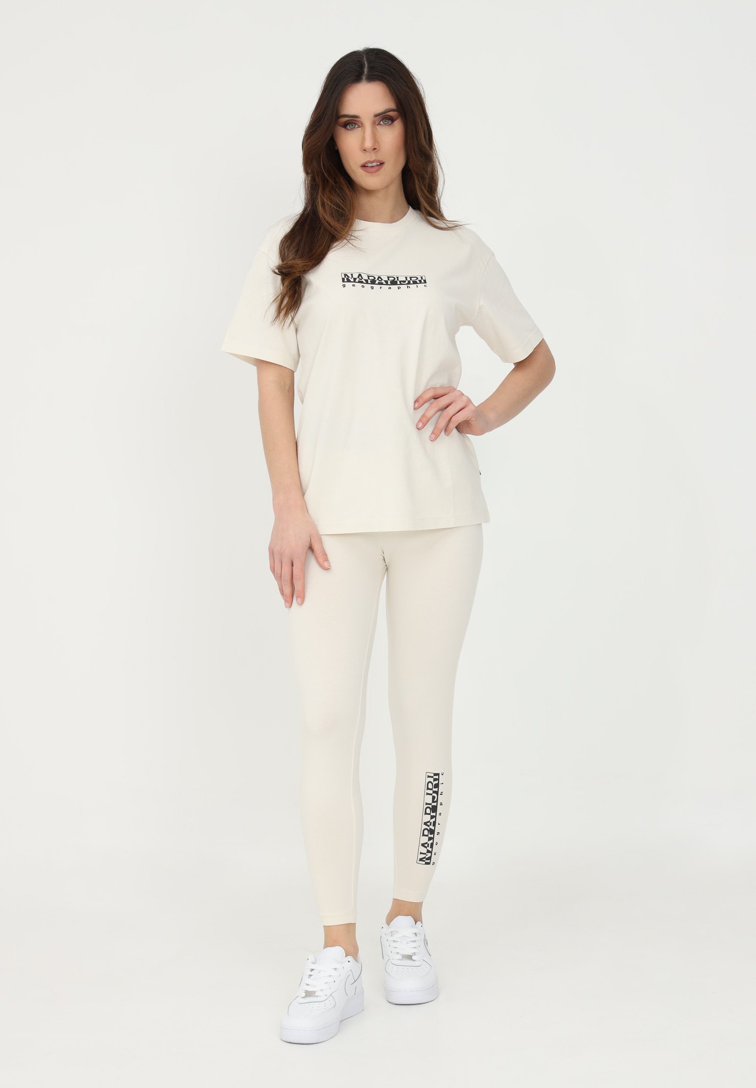 Napapijri Leggings - panna/bianco - Zalando.it