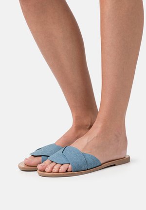 Even&Odd Mules - blue denim