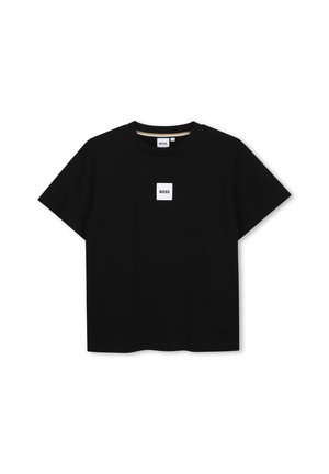 BOSS Kidswear, SHORT SLEEVES TEE-SHIRT KIDS TEENS - T-shirt imprimé - black