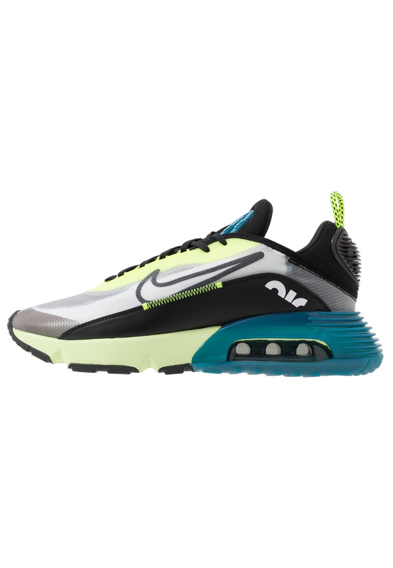 Nike Sportswear Air Max 2090 Sneaker Low White Black Volt Blue Force Barely Volt Schwarz Zalando De