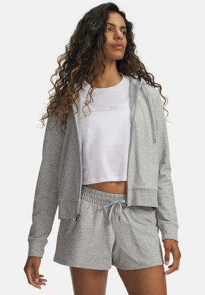 Sweater met rits - mod gray light heather