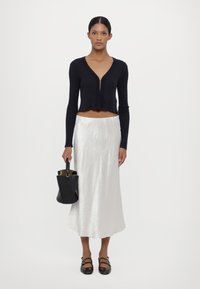 Max Mara Leisure ALESSIO - A-line skjørt - grigio perla